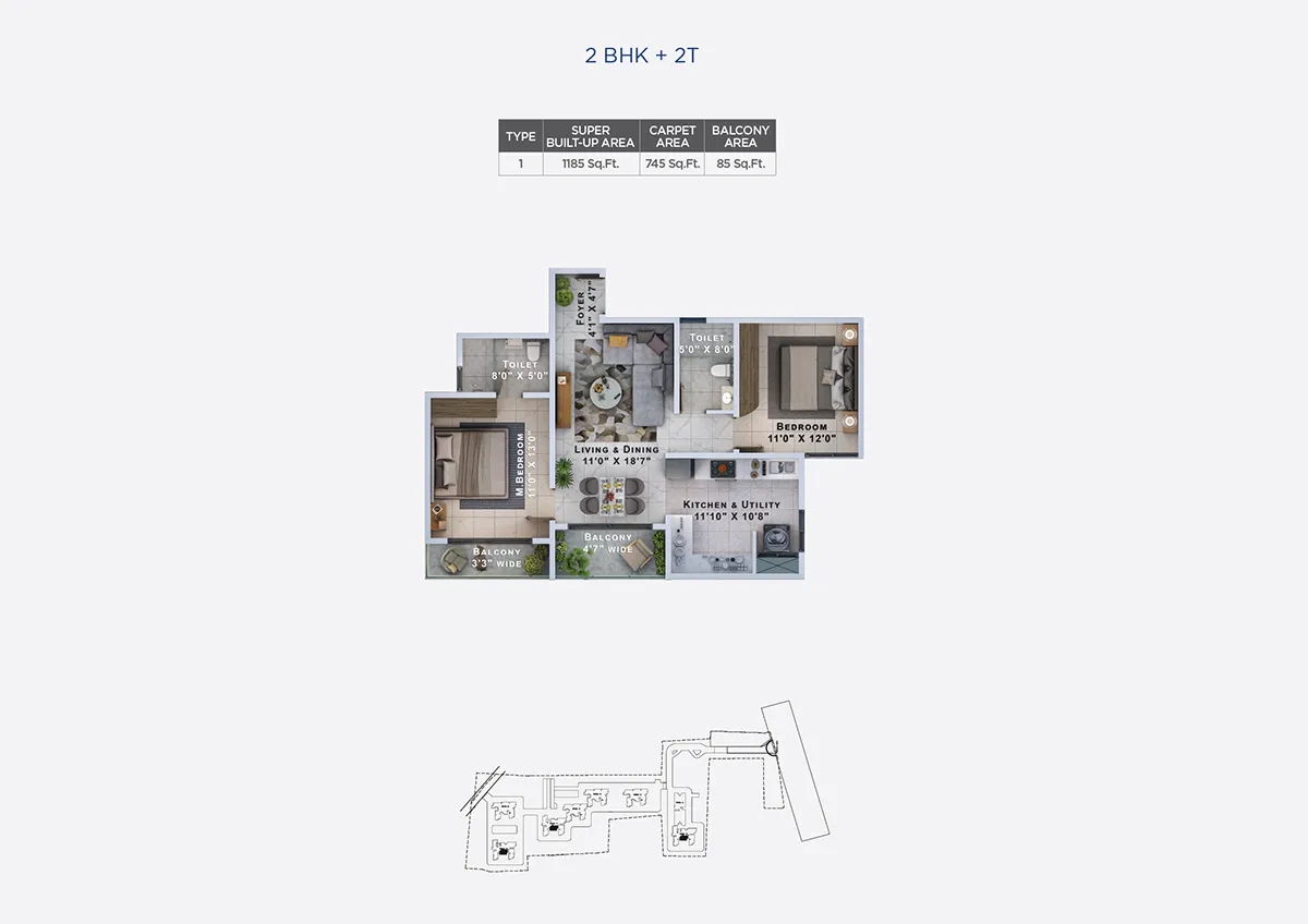 SATTVA LUMINA FLOOR PLAN5