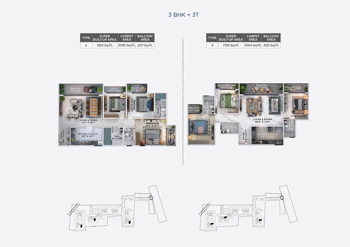 SATTVA LUMINA FLOOR PLAN7